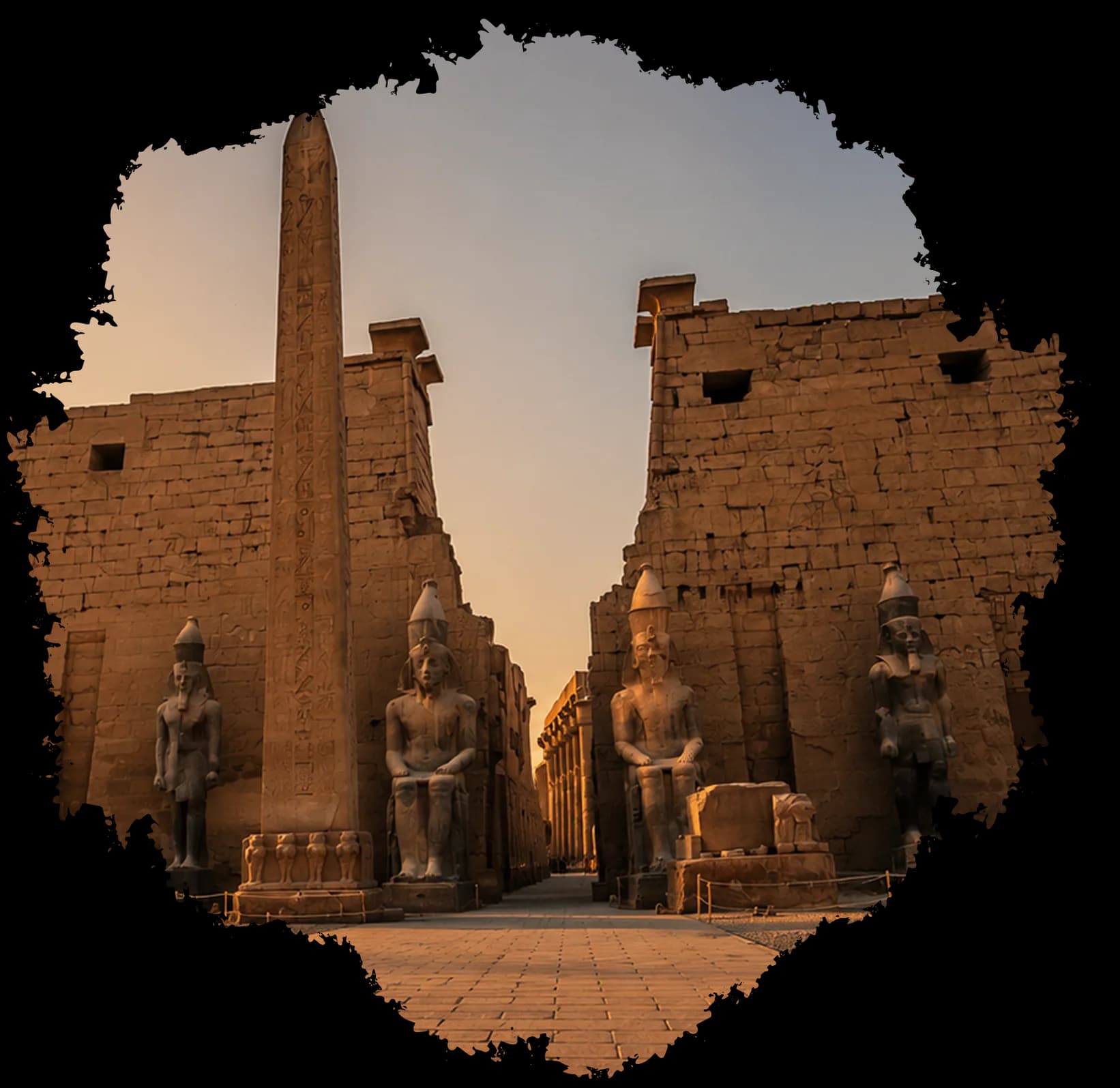 Luxor Temple, Luxor, East Bank Of The Nile