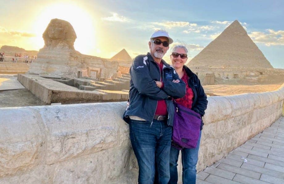 Sphinx And Pyramids Of Giza, Giza